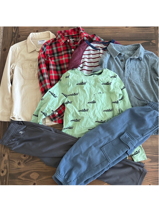 Old Navy Other - Boys Clothing Bundle Size 6/7 Lot 7 Pieces Old Navy Gap H&M